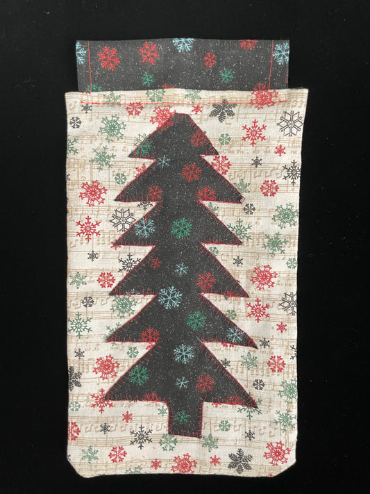 Christmas Tree Applique Wall Art