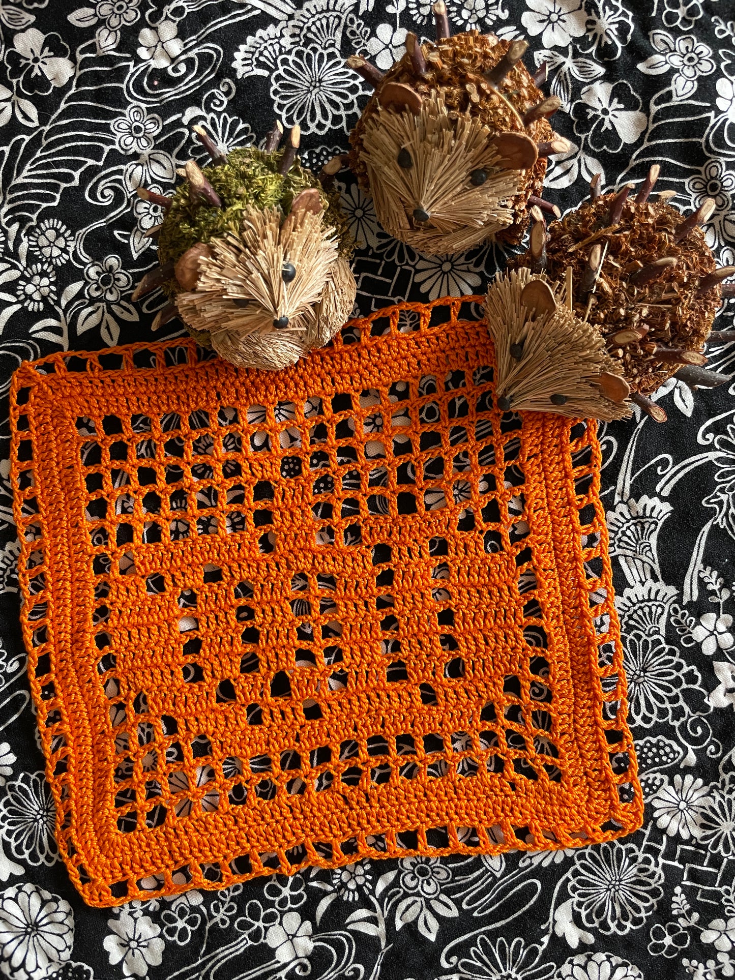 Pumpkin Doily